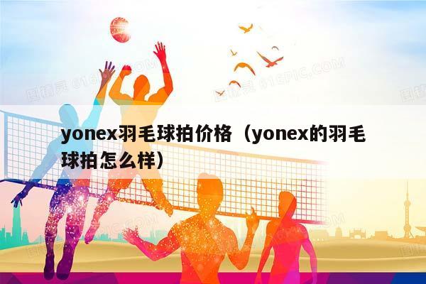 yonex羽毛球拍价格（yonex的羽毛球拍怎么样）插图