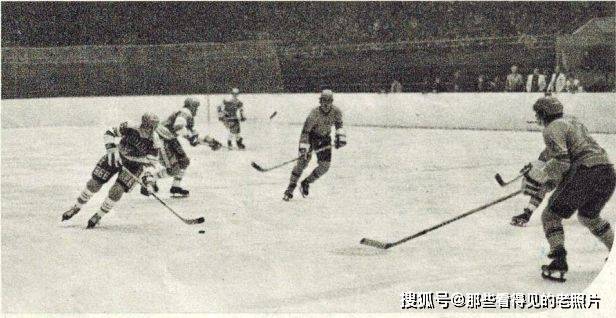 老照片 1978年的北京国际冰球友谊赛插图