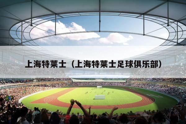 上海特莱士（上海特莱士足球俱乐部）（上海特莱仕足球俱乐部）插图
