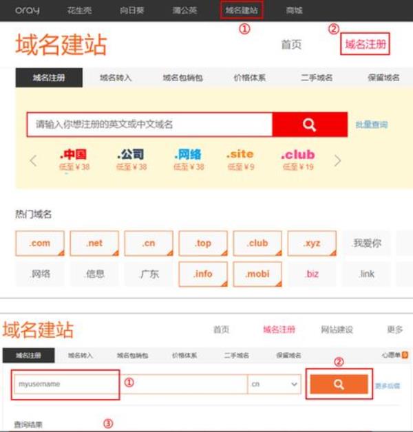 重庆域名注册注册(注册域名流程及费用)插图