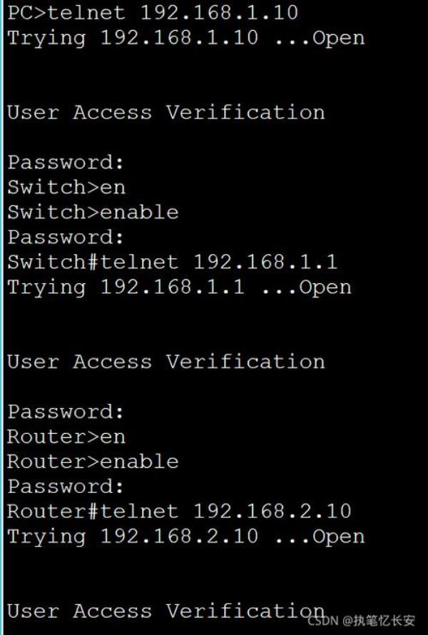 vultr输入ip远程连接失败(配置通过vty端口远程登录路由器的密码)插图