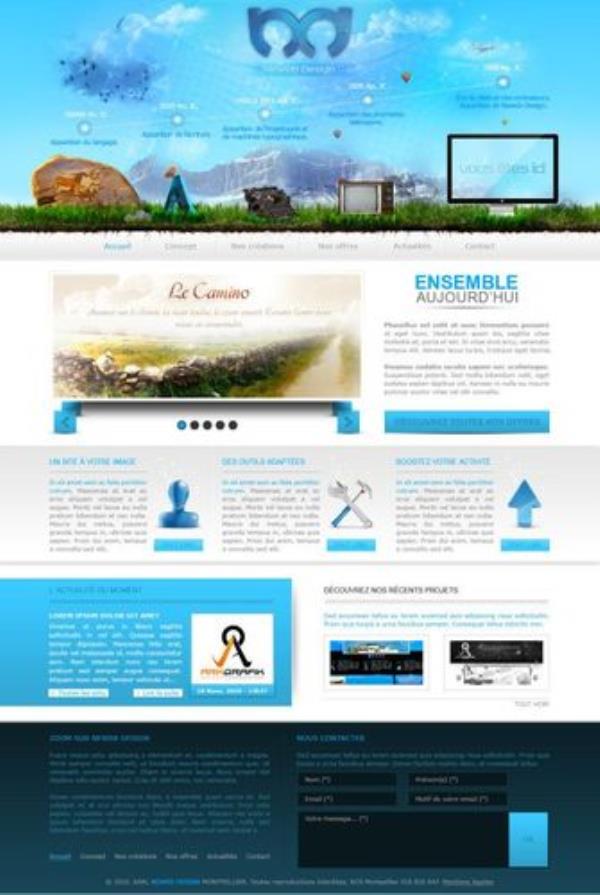 欧美网站设计(国外好看的网站设计)插图