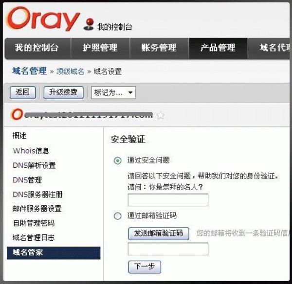 oray域名注册(oray 免费域名)插图